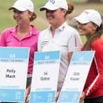 2023 auf der LPGA: Aline Krauter, Isi Gabsa und Polly Mack 3 Deutsche 2023 auf der LPGA