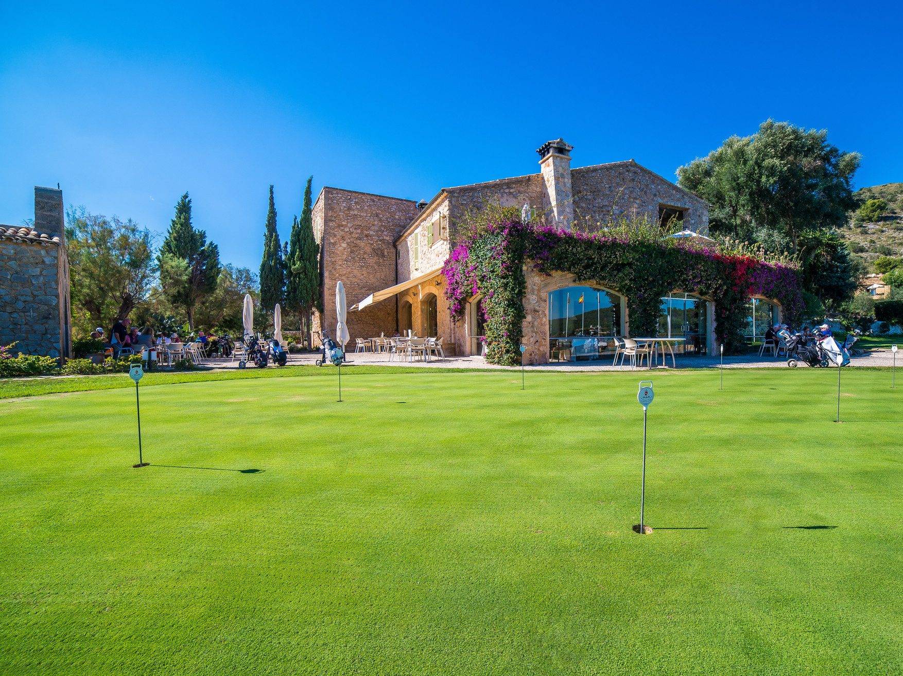 Putting Green im Pula Golf Resort