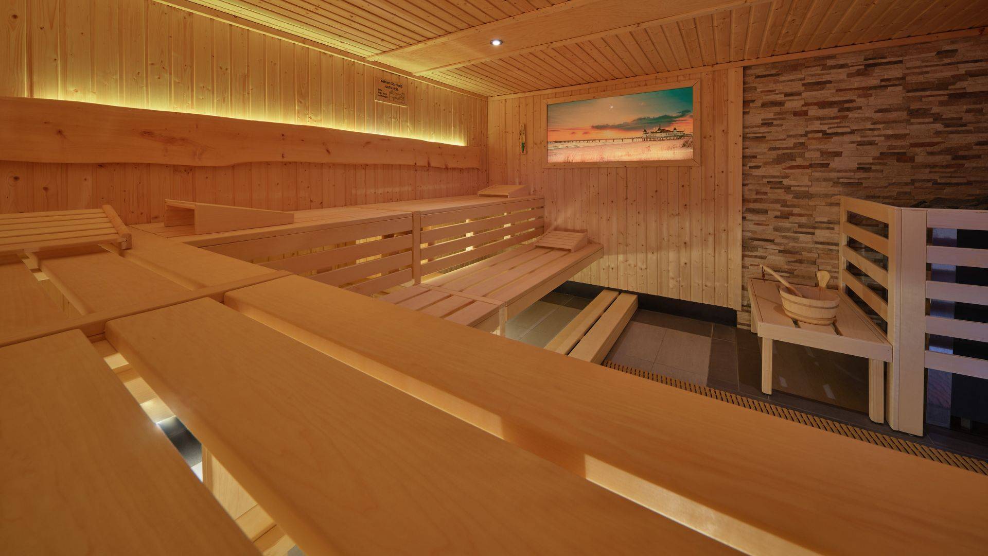 Finnische Sauna