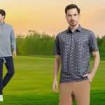 DTWOOO – Golf trifft auf Urban Sports Aesthetics und nachhaltige Innovation Zwei Golfer auf dem Grün tragen Golfmode von DTWOOO