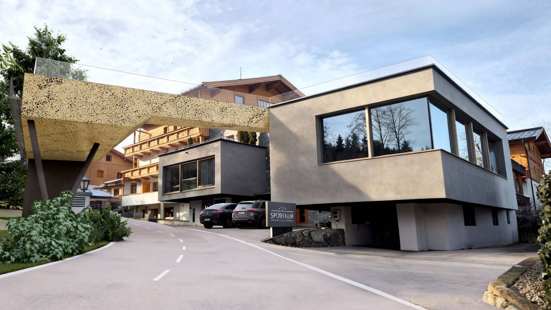 Mingler's Sportalm Außenansicht