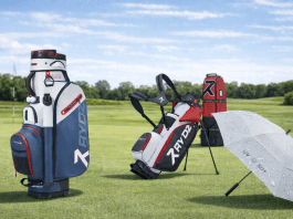 RYDZGEAR: Neue Golftaschen & Zubehör zum Start 2026 RYDZGEAR Produkte auf dem Golfplatz: Golf-Bags, Travel Cover und Regenschirm