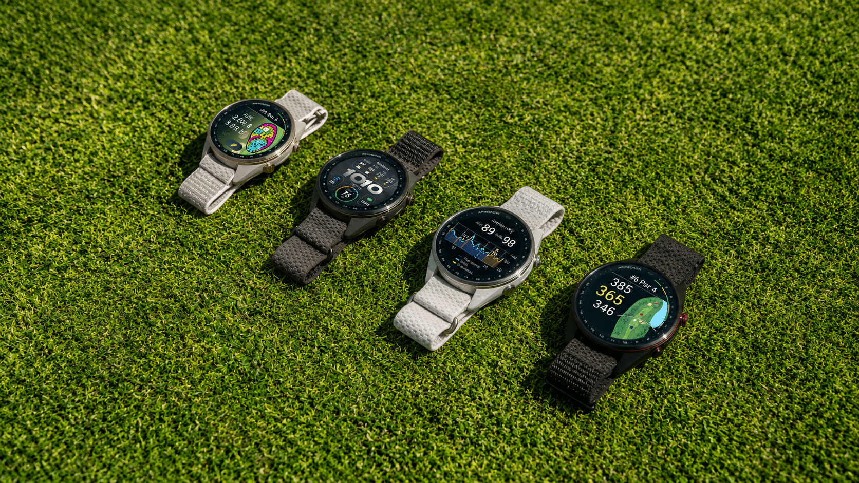 Garmin Approach S72 Modelle auf dem Grün